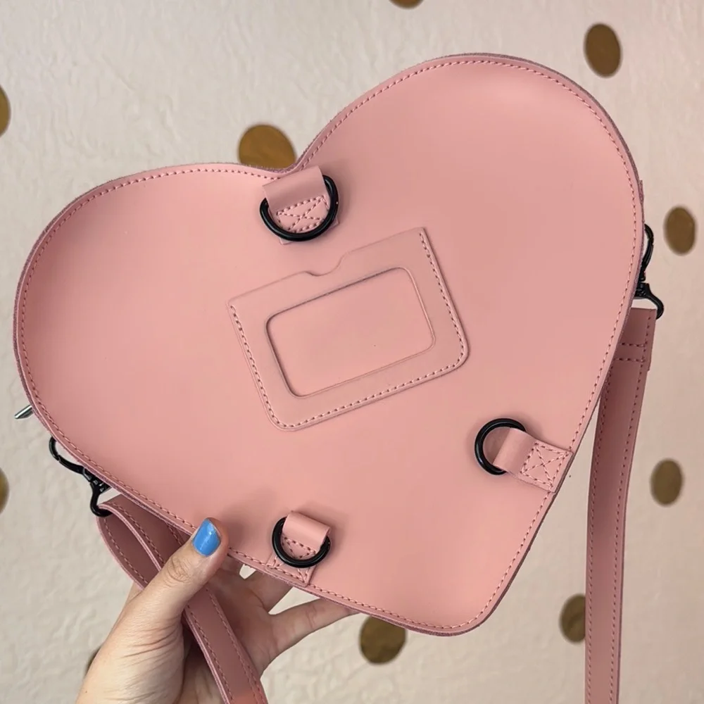 NWOT Dr. Martens Pink Heart Backpack - Picture 4 of 6